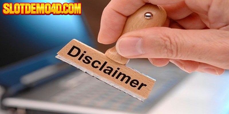 Disclaimer memuat seluruh batasan tanggung jawab dan ketentuan